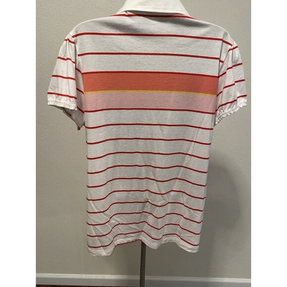 Faded Glory Womens Size XL 16/18 Polo Short Sleeve Striped - Picture 6 of 8